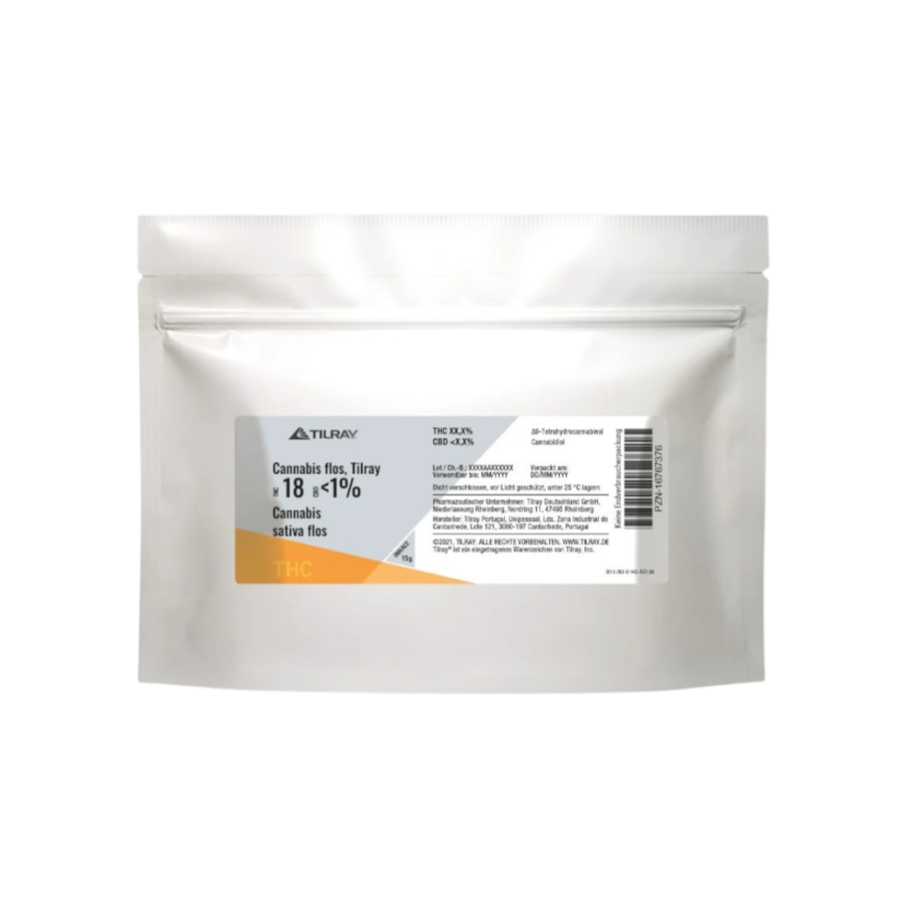 Tilray 18% opakowanie